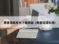 日照黑客漫画素材下载网站（黑客动漫头像）