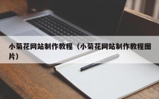 日照小菊花网站制作教程（小菊花网站制作教程图片）
